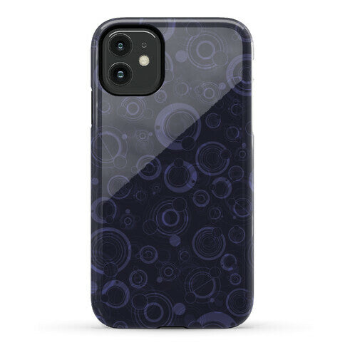 Gallifreyan Text Pattern Phone Case